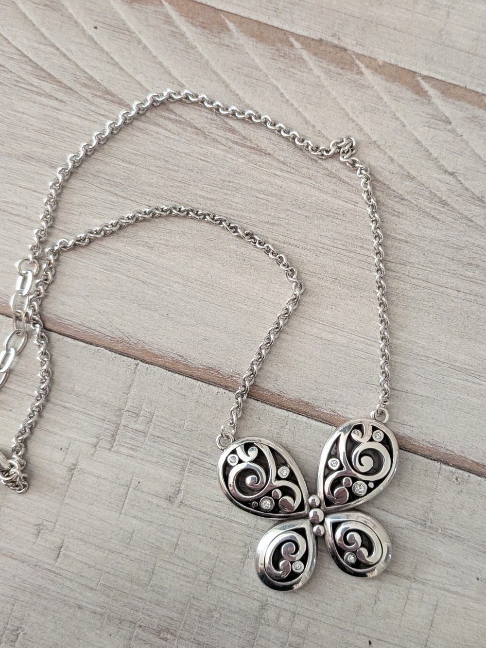 Brighton Contempo Butterfly Pendant Necklace